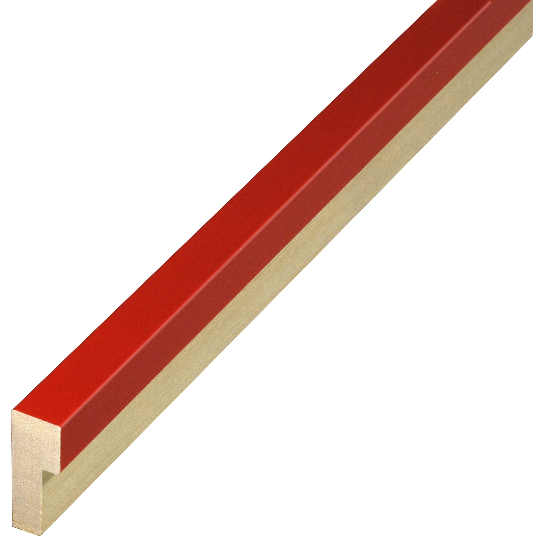 Profil ayous lățime 15 mm înălțime 40 mm - Roșu